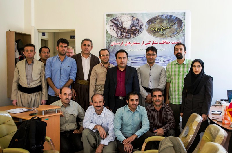 اولین نشست حفاظت مشارکتی از سمندرهای استان کردستان 