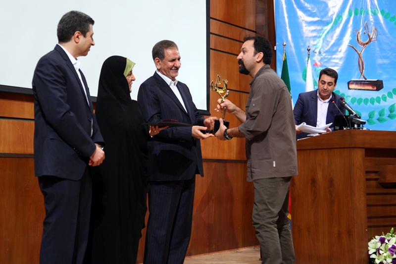 موسسه خزنده شناسان پارس برنده جایزه ملی محیط زیست